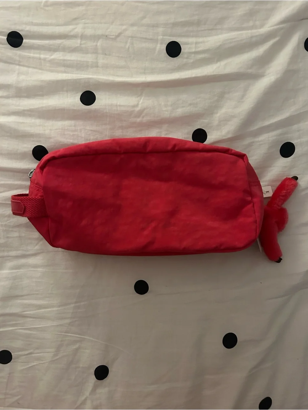 Kipling Agot Large Toiletry Bag in Vibrant Pink